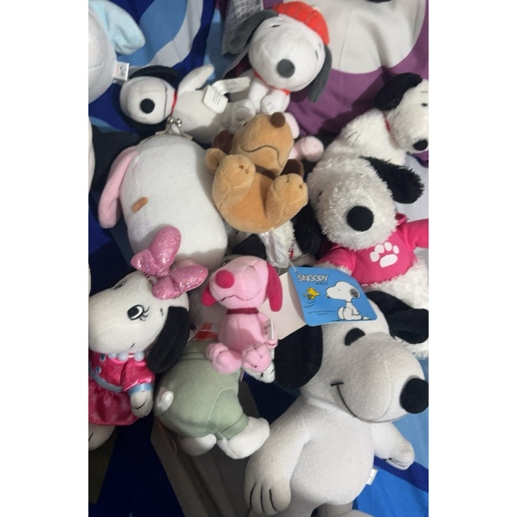 25/7 [READ DESCRIPTION ] ORIGIN OF AMANAH Snoopy Plush Keychain Bagcharm snoopy