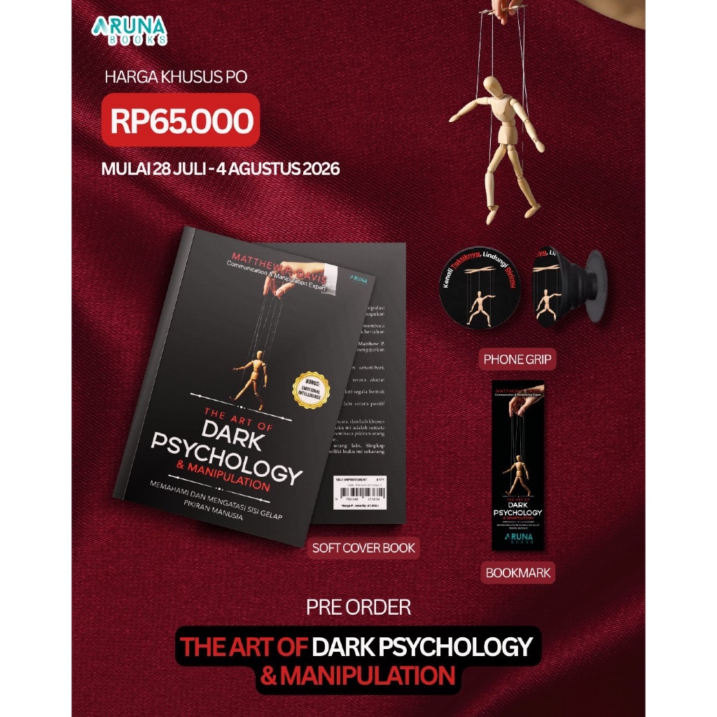 The Art Of Dark จิตวิทยา & ผู้ปลุกปั่น - Matthew P Davis - หนังสือ Aruna (28 Jul)