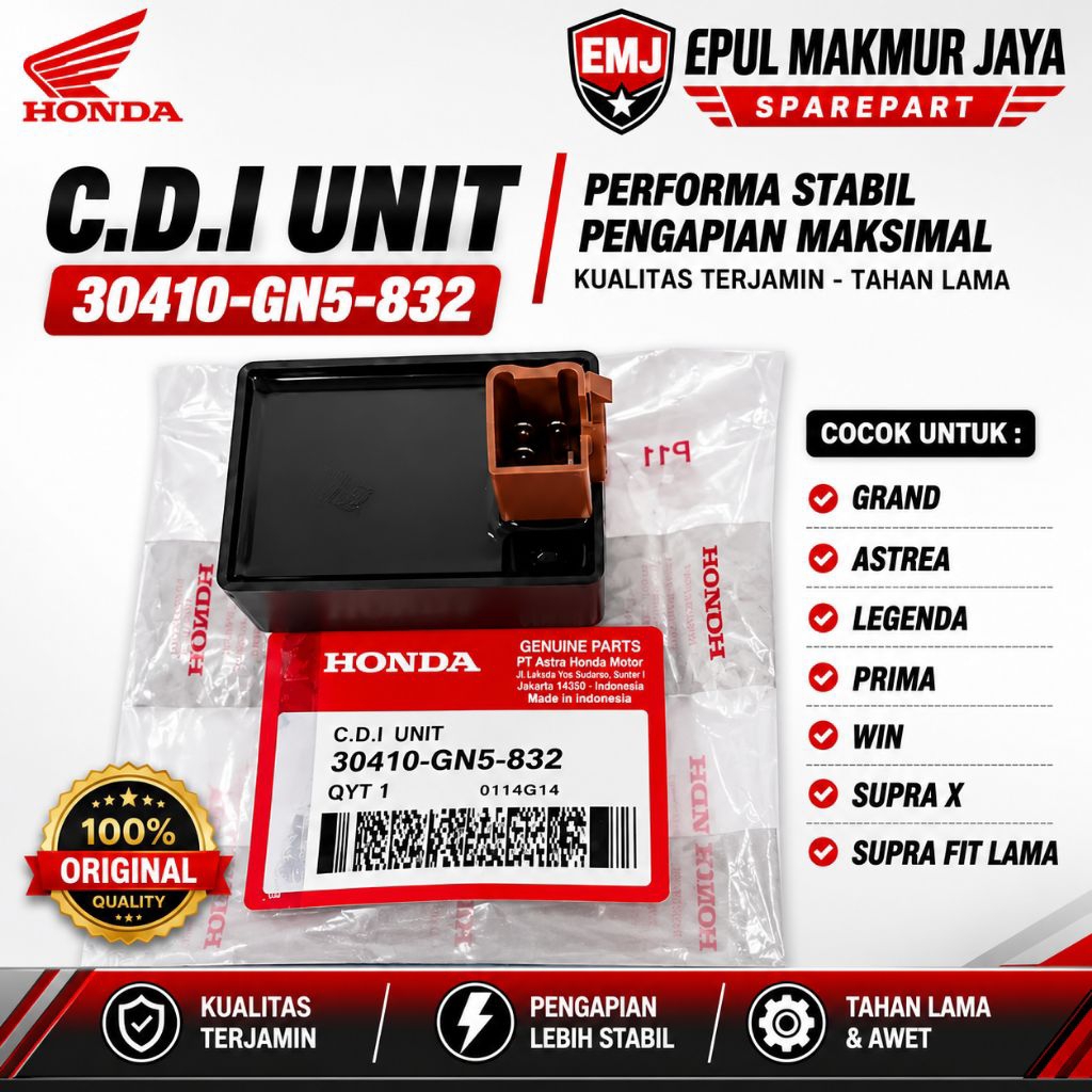 CDI GN5 GRAND, SUPRA X, ASTREA, LEGEND, PRIMA, WIN, REVO CDI GN5