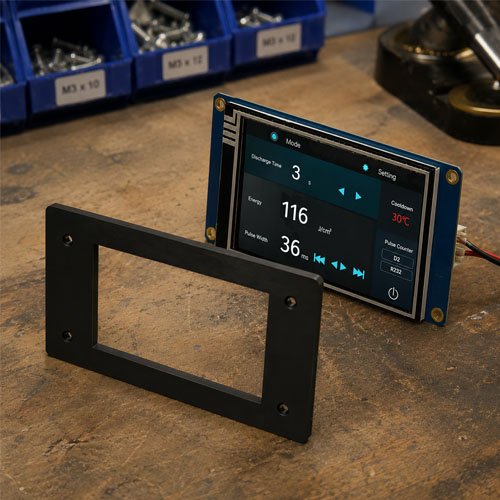 Bezel Nextion NX4832T035 - 3.5 นิ้ว HMI TFT LCD Touch Display Module