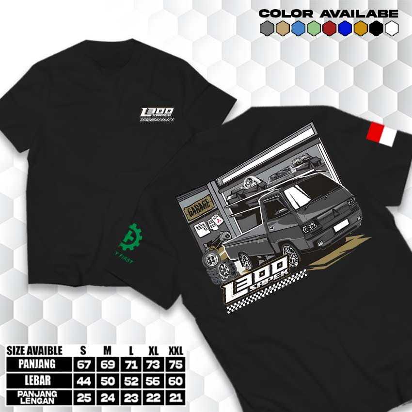 Garuda Baju - Pesona L300 Pick up sapek T-shirt - L300 Driver Distro Shirt - เสื้อยืดแขนสั้นเท่ๆ ใส่