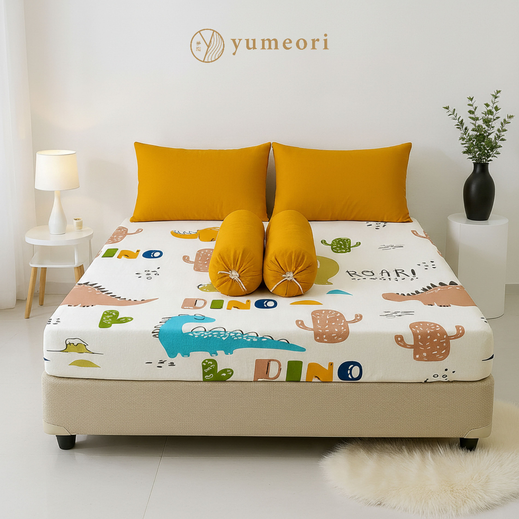 Yumeori - YUZU DINO SPECIAL KIDS [ชุดแผ่นเปล่า] 20 ซม.ความสูง Aesthetic Anti-Slide Bolster Strap Y00