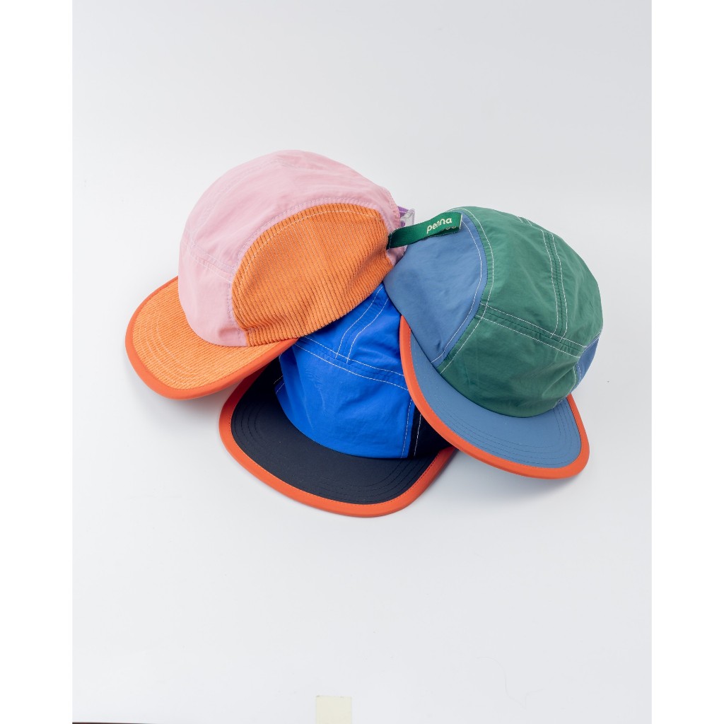 PENNA - Pixel Cap - Panel Cap/Hat 5 Panel Nylon และ Corduroy