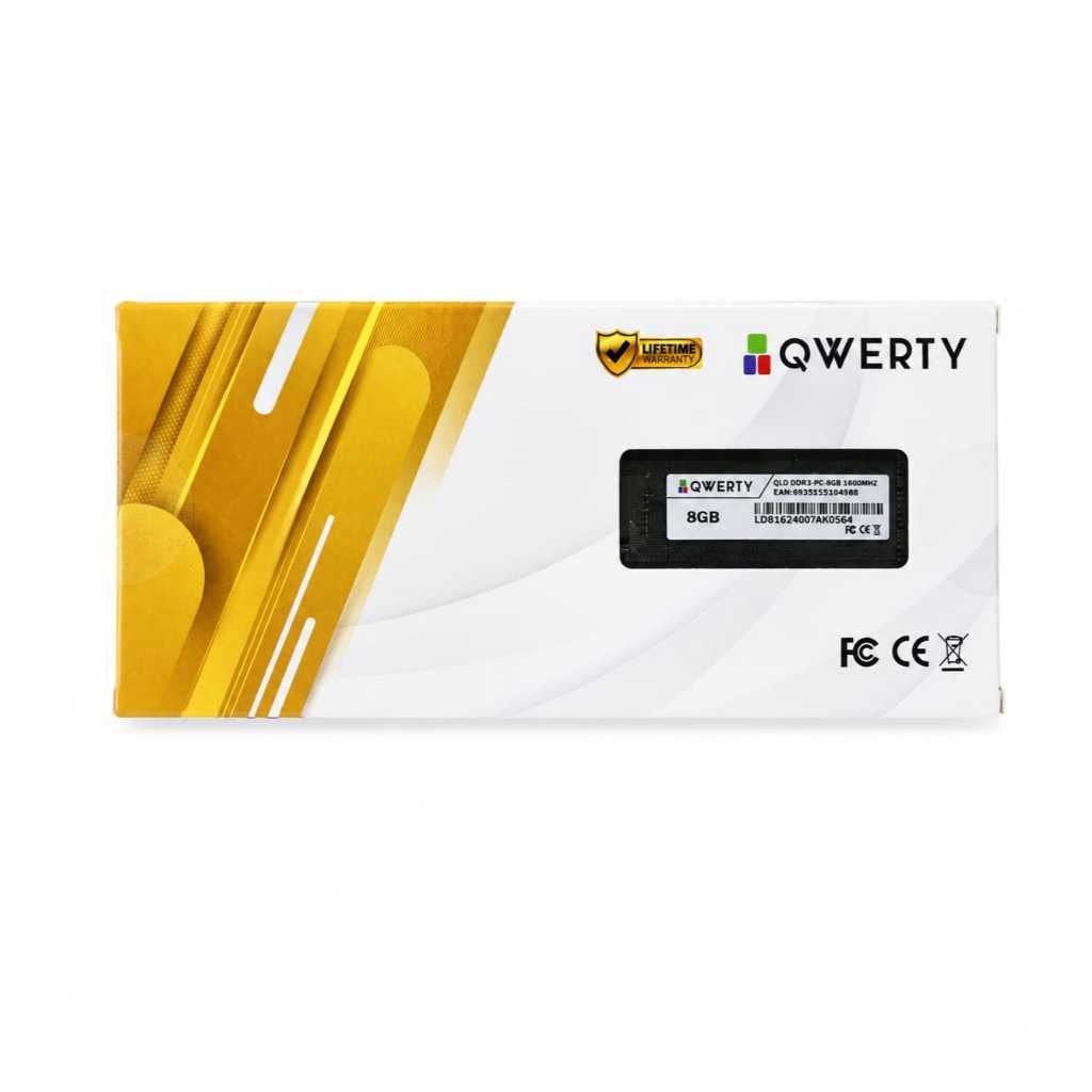 RAM LONGDIMM DDR3 8GB PC 12800 QWERTY