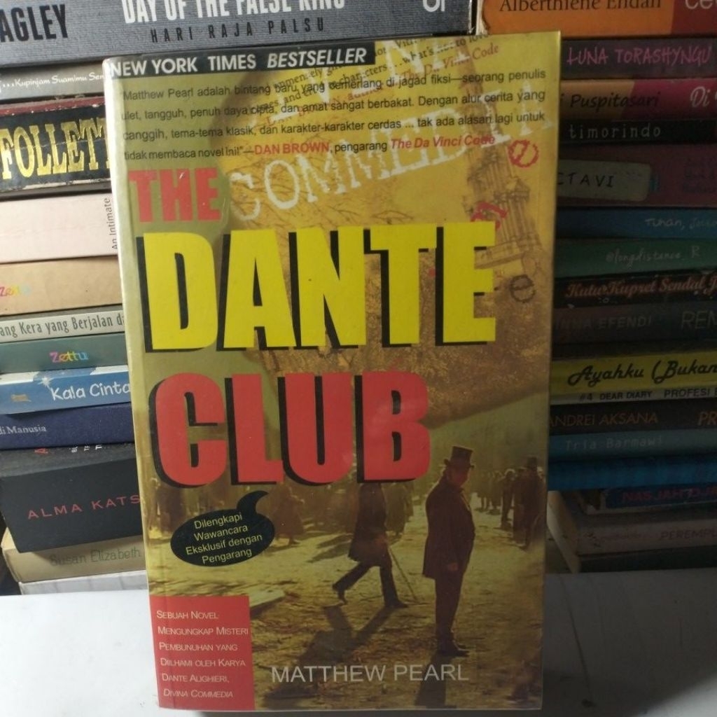 นวนิยาย THE DANTE CLUB