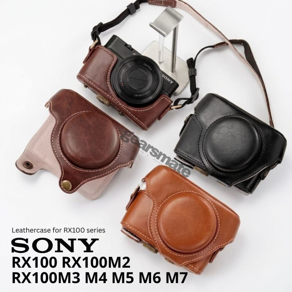 เคสหนัง Sony RX100VII RX100VI RX100 Series เคสกล้องและฝาครอบเลนส์
