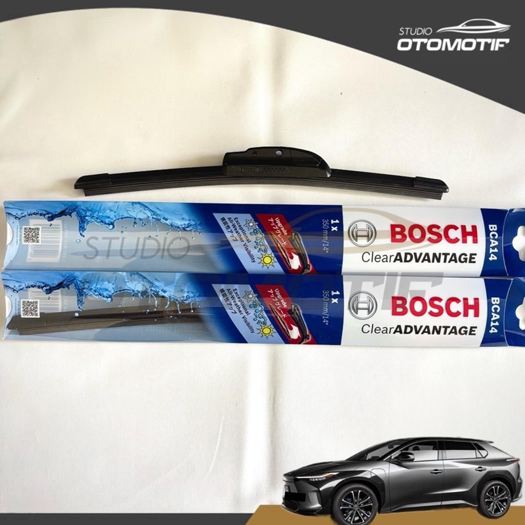 Toyota BZ4X Bosch Frameless Clear Advantage ที่ปัดน้ําฝนคุณภาพพรีเมี่ยม BF2416 2 ชิ้น