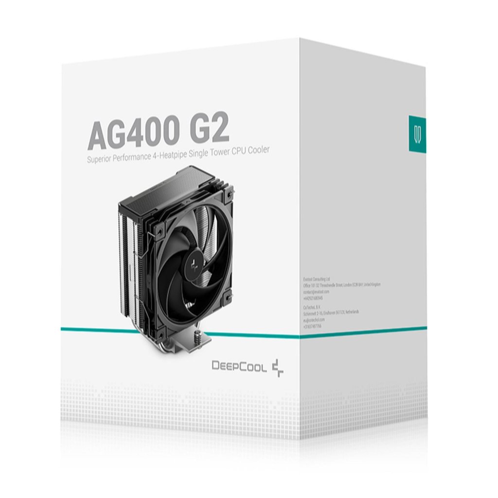 คูลเลอร์ซีพียู Deepcool AG400 G2 สีดํา