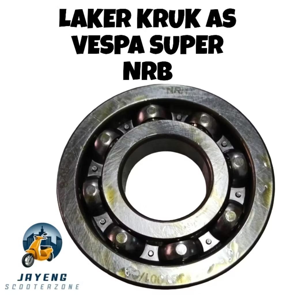 NRB Laker Laher Bearing Kruk As Vespa Super อะไหล่ Vespa อุปกรณ์เสริม Vespa Variations อุปกรณ์เวสป้า