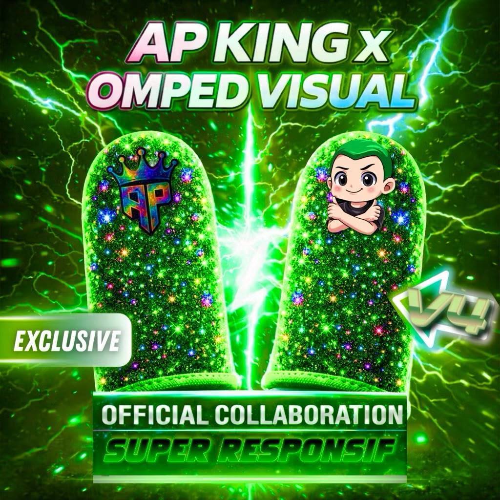 AP KING V4 x OMPED Visual THUMB GLOVES