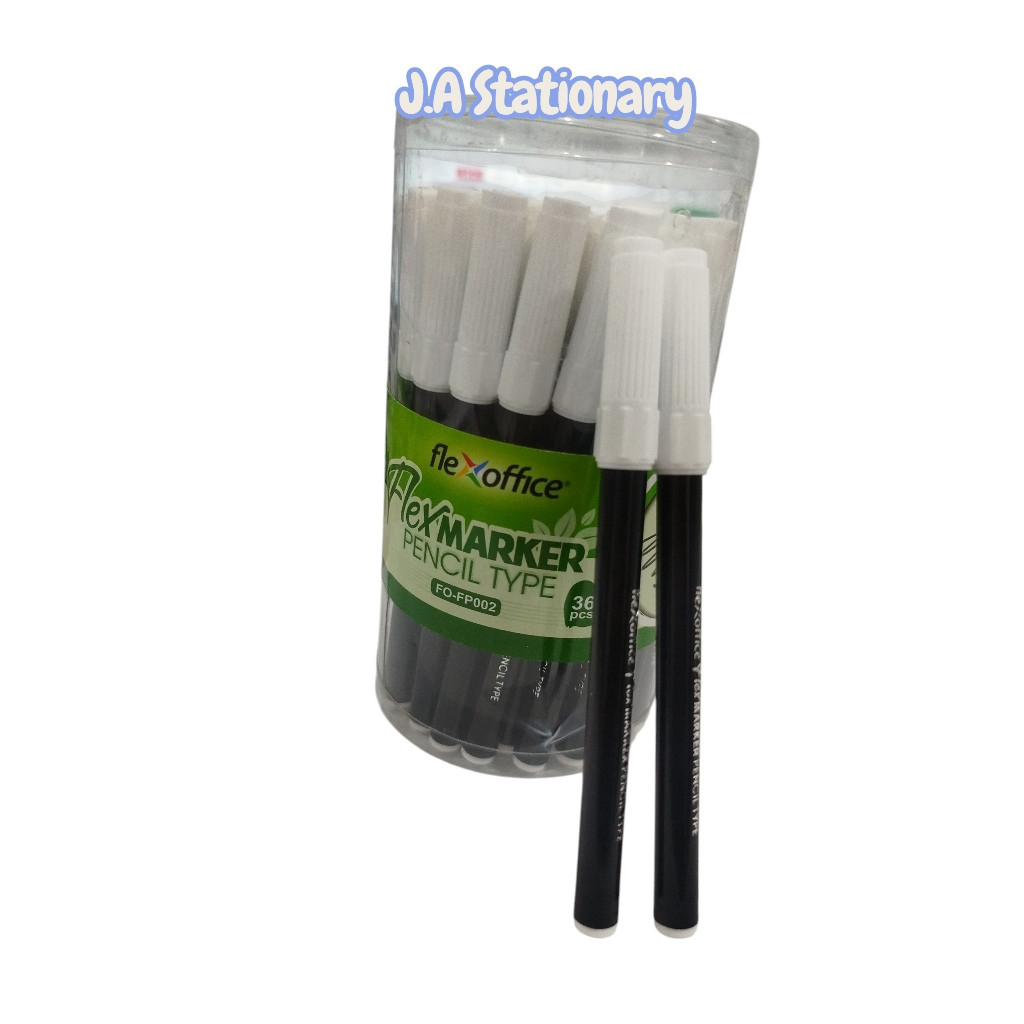 FlexmarkerFO-FP002 ปากกามาร์กเกอร์ขนาดเล็ก สีดํา