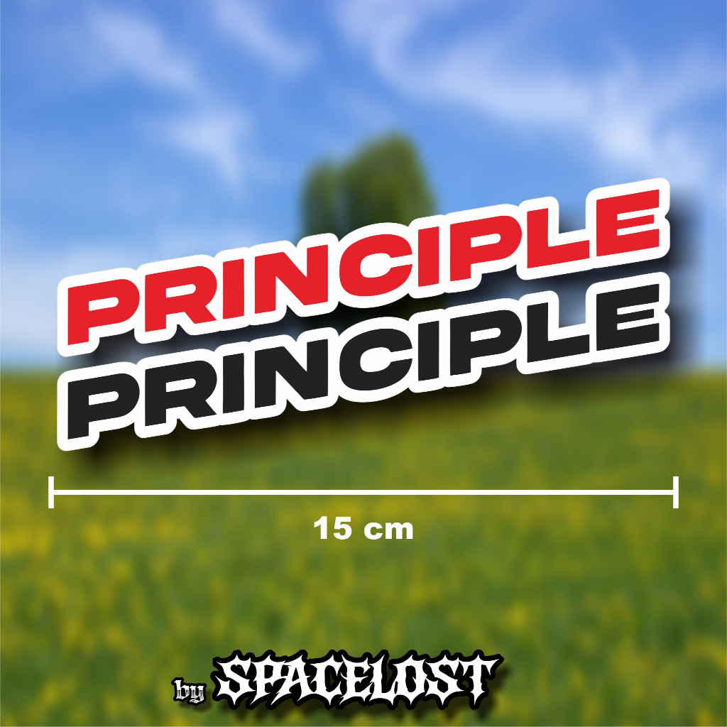 PRINCIPLE FONT STICKER PACK