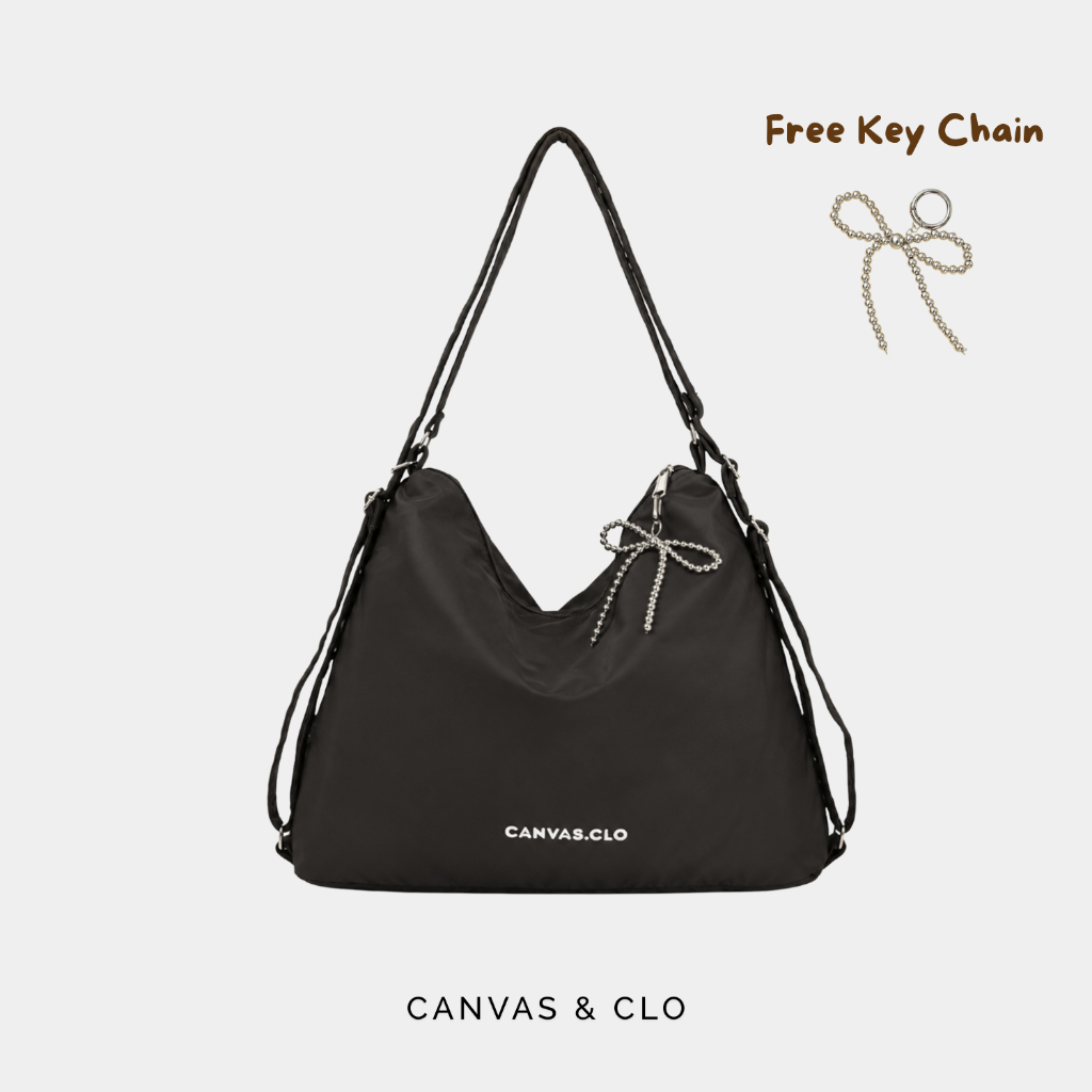Canvas.clo Nala 3 in 1 Totebag SlingBag Backpack Bagpack Shoulderbag Korean Japan