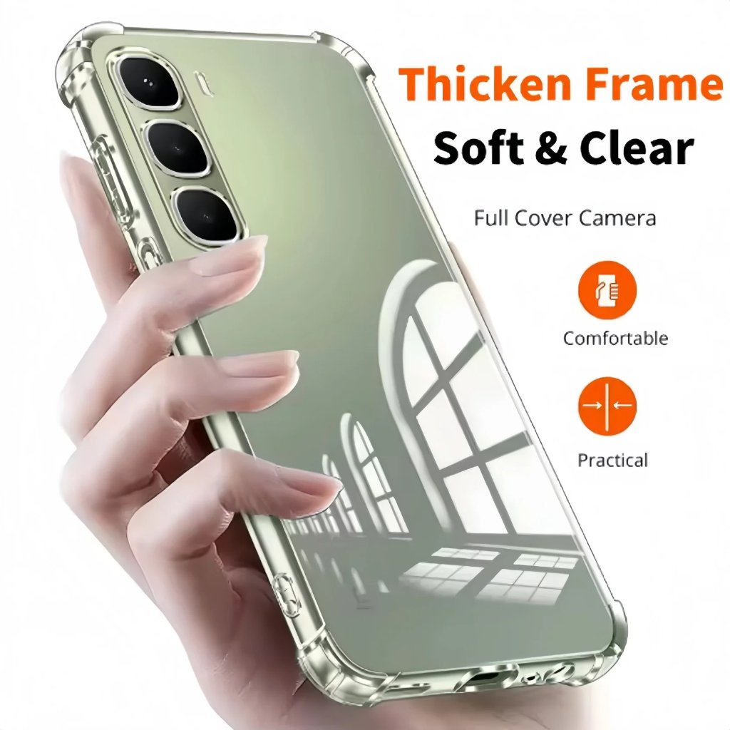 เคส Infinix Hot 60 Pro Plus - Hot 60 Pro Softcase AIRBAG CRACK CAMERA PROTECTION Casing Case Hp Infi