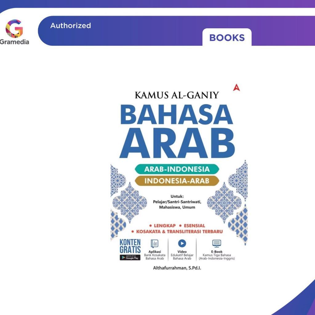 Gramedia Pekanbaru AL-GINARY ARABIC-INDONESIAN-ARABIC