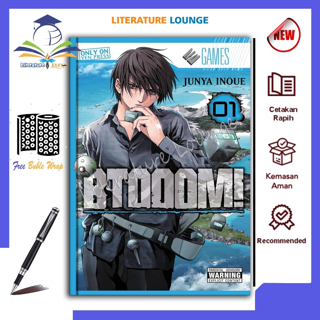 Literature.lounge - BTOOOM การ์ตูนมังงะ! Vol.1 - Vol.27 (B.English)