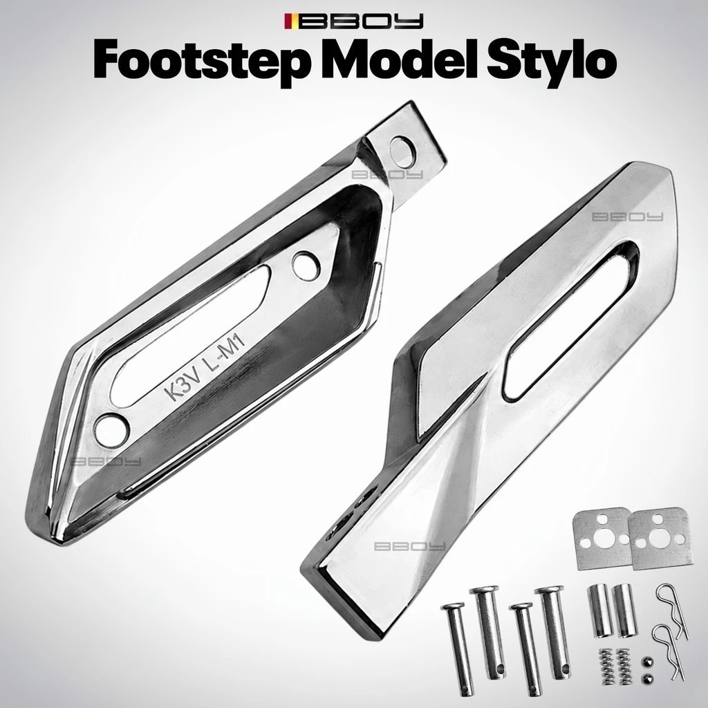 ด้านหลัง FOOTSTEP รุ่น STYLO/STYLO 160/VARIO 160/PCX 160/ADV 160/คลิก 160 CNC UNIVERSAL H/Y