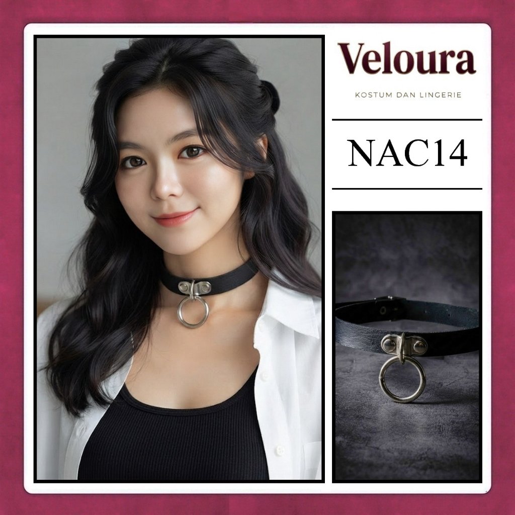 สร้อยคอเครื่องประดับแฟชั่น Veloura Chocker - NAC14