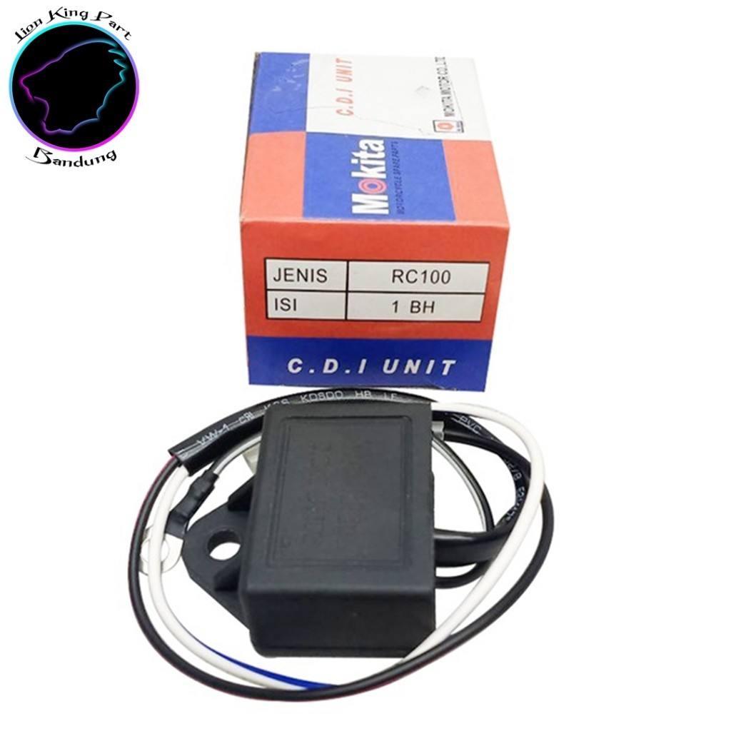 CDI UNIT RC100 RC 100 ยี่ห้อ MOKITA