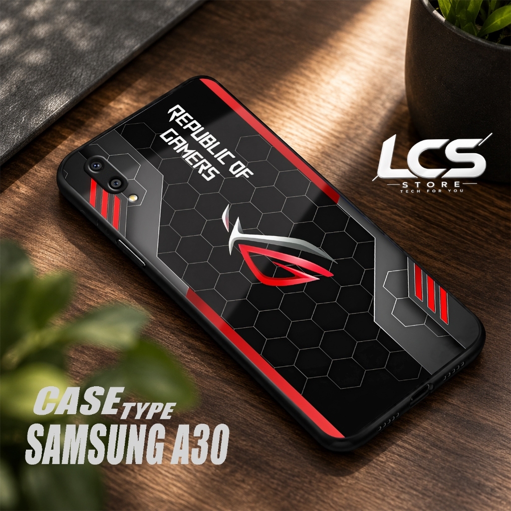 Softcase SAMSUNG A30 Casing Glossy SAMSUNG A30 Case Glossy Cessing Hp Protector Hp Accessories
