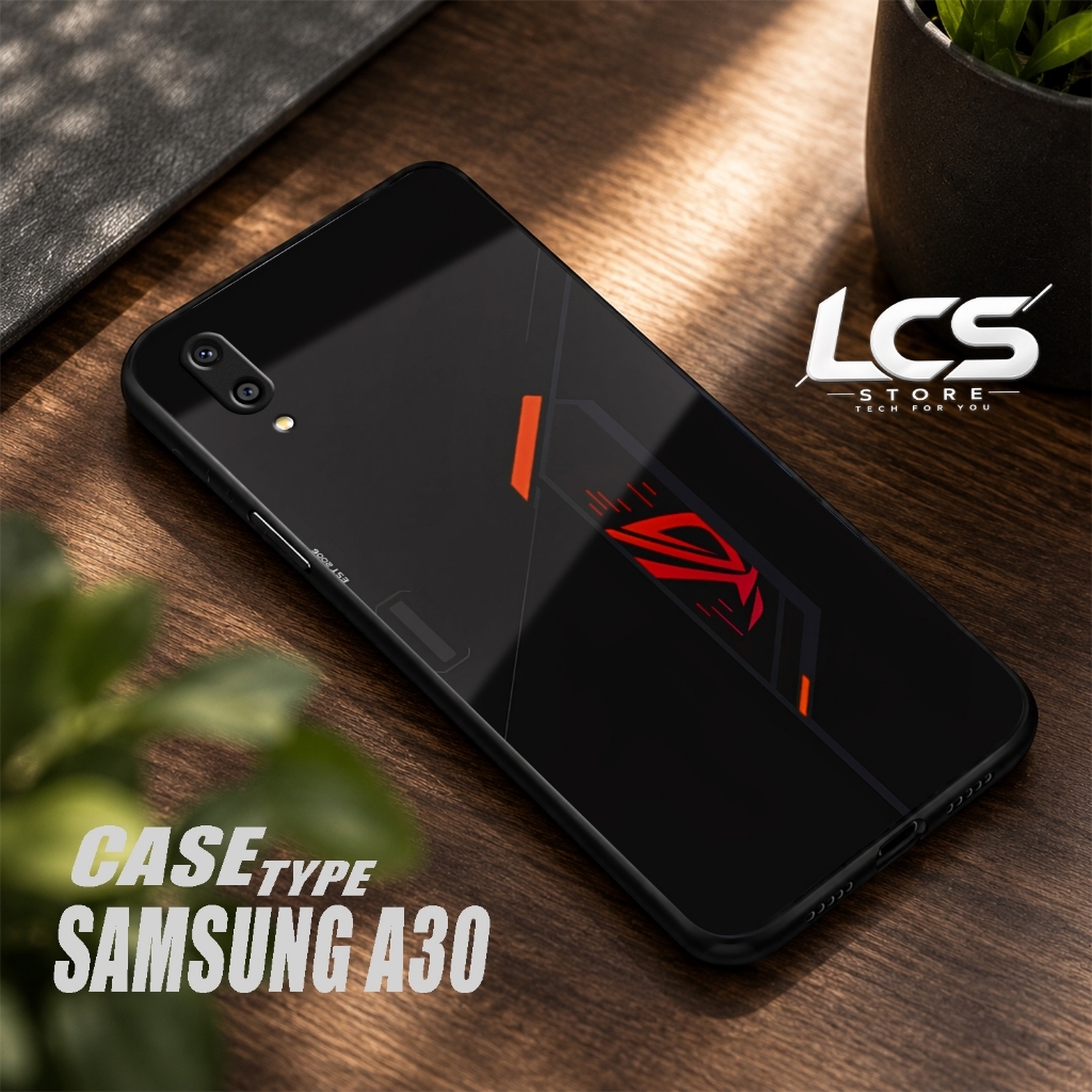 Softcase SAMSUNG A30 Casing Glossy SAMSUNG A30 Case Glossy Cessing Hp Protector Hp Accessories
