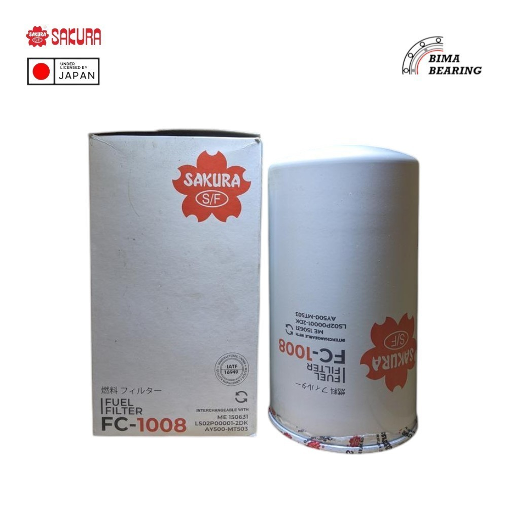 Fuso Super Great Diesel Filter 6D40 6D24 8D40 FC-1008 Sakura JAPAN Original Filter