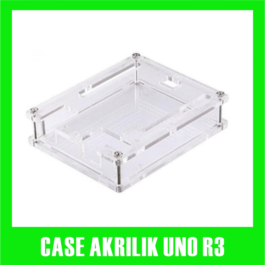 Uno อะคริลิคกรณีอะคริลิค Kesing Box Enclosure Uno R3
