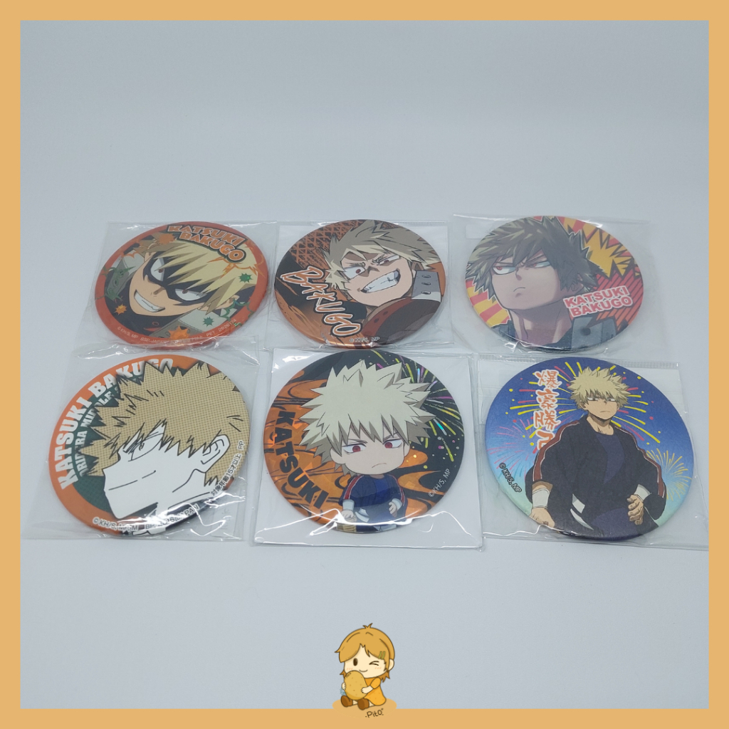 PIN BADGES MY HERO ACADEMIA BAKUGO KATSUKI