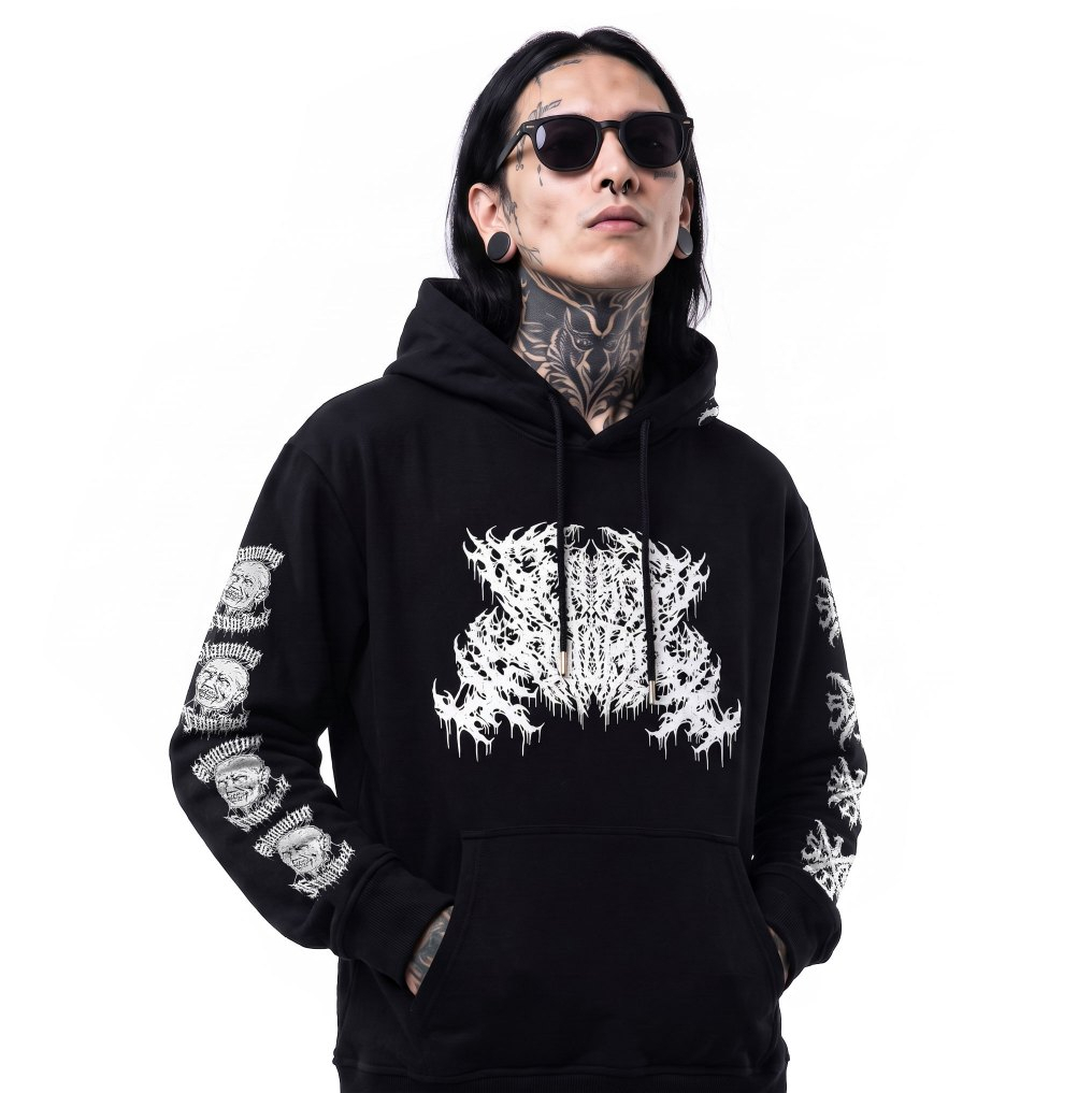 เซ็นเซอร์มอเตอร์ดั้งเดิม - Slamming From Hell Hoodie - Metalgear Release
