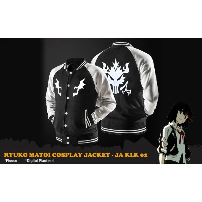 Kill La Kill Ryuko Matoi คอสเพลย์อะนิเมะ Varsity Jacket JA KLK 02