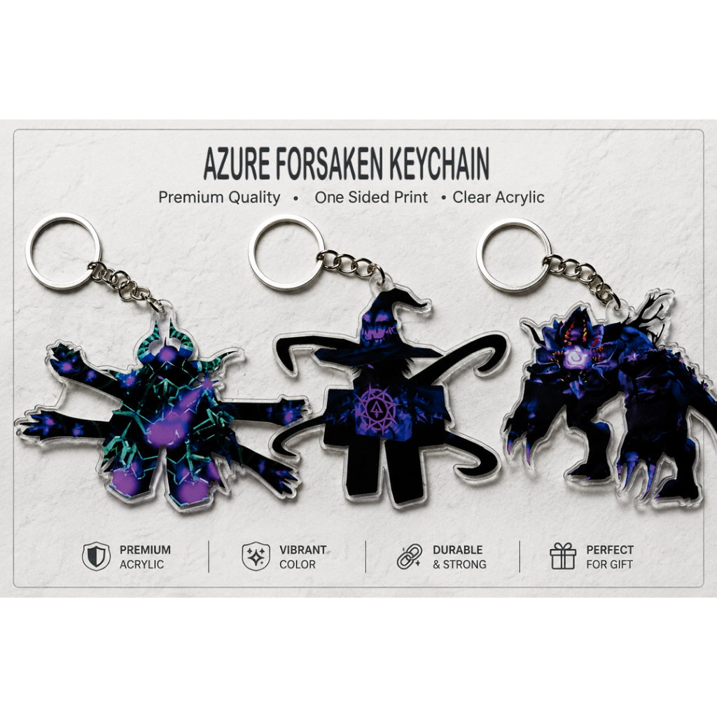 พวงกุญแจ GANTUNGAN Azure Forsaken