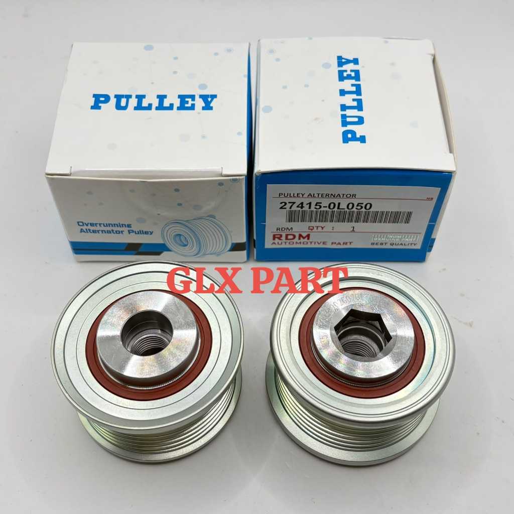 PULLEY ALTERNATOR (7PK) FORTUNER VRZ HILUX REVO INNOVA REBORN HIACE 27415-0L050 RDM