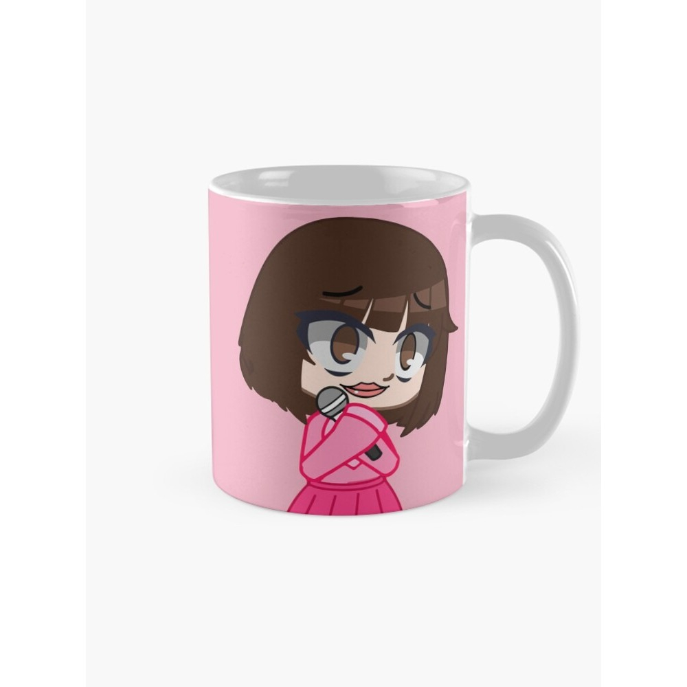 นักร้องสาวจิบิ Gacha club. อะนิเมะยอดนิยม Gacha Chibi Girl - Gacha Club Dolls - แก้วกาแฟ Gacha Club 