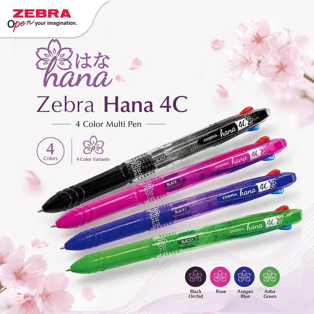 Asaba Stationery - Hana A4C ปากกาตื้นสี 0.7 มม. สีสันสดใส