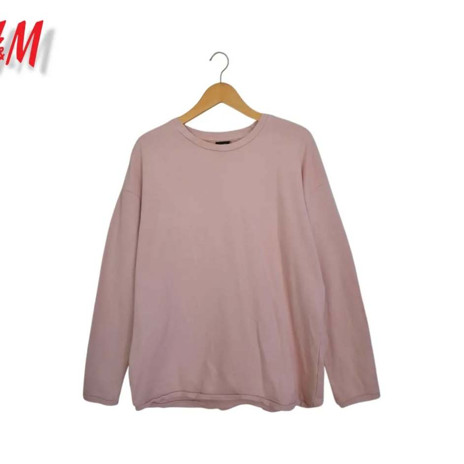 สเวตเตอร์ / คอกลม Basic Unisex O-Neck HM Baby Pink (CODE: B174- 17)