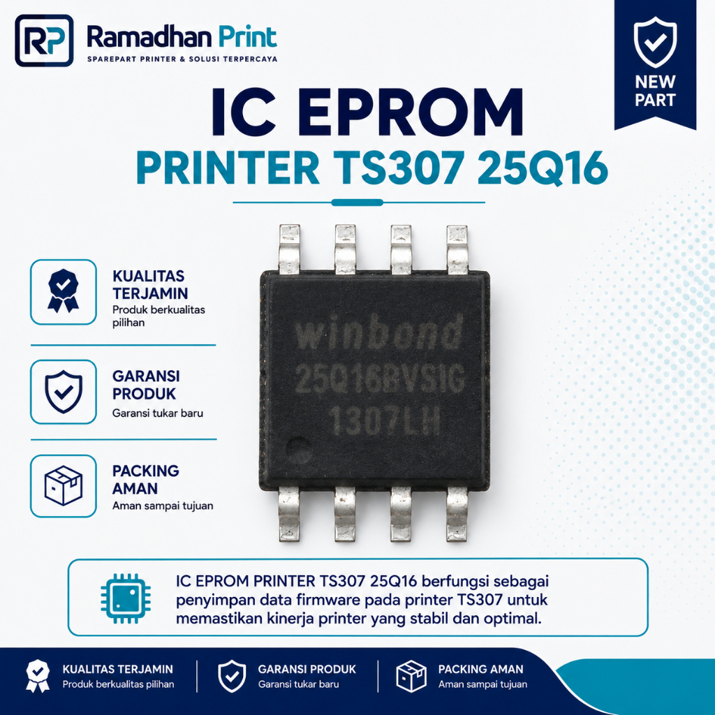 IC Eprom TS307 เครื่องพิมพ์ IC Eeprom TS-307 เคาน์เตอร์รีเซ็ต TS 307