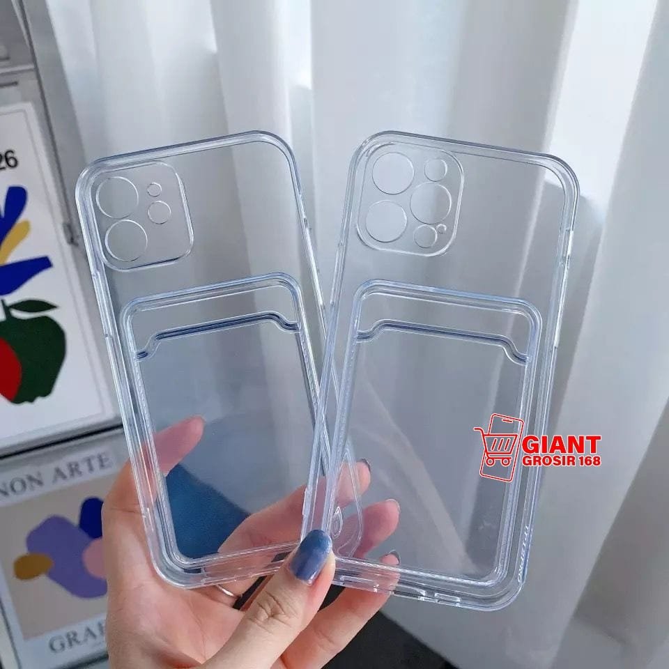 Realme P4 Lite 4G Clear Card Slot Clear Card Case Realme P4 Lite 4G