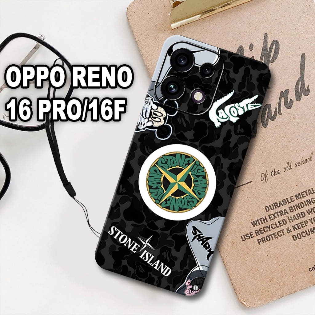 AC78 Softcase ProCamera Oppo Reno 16F - Reno 16 Pro Fashion Case Silicone Tpu Pro Camera