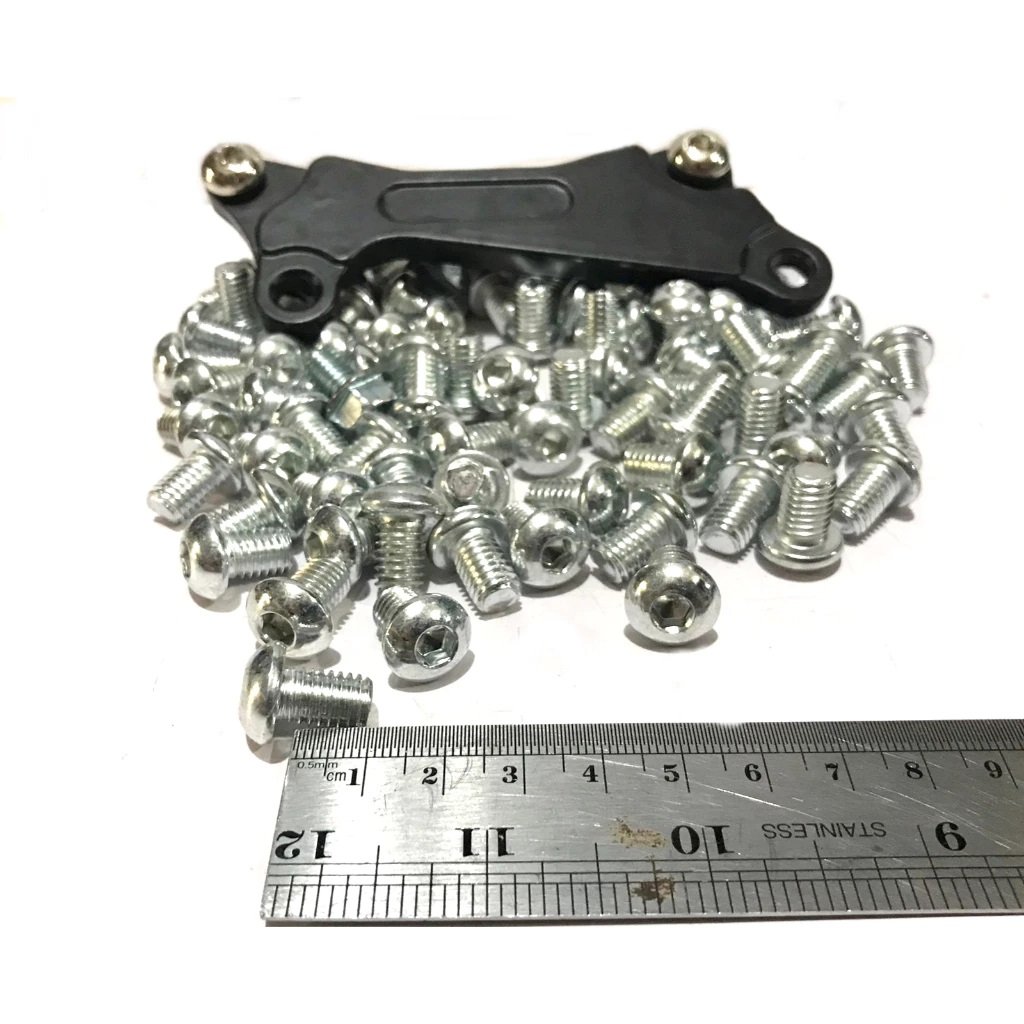 HONDA M8x12 DISC CALIPER BRACKET BOLT 12 BRACKET APPLICATION TO HONDA M8x15 CALIPER (L5) KEY
