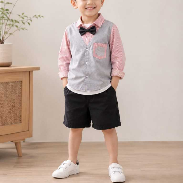 เสื้อ KEMEJA Siwon สําหรับเด็กชาย 5 ขวบ