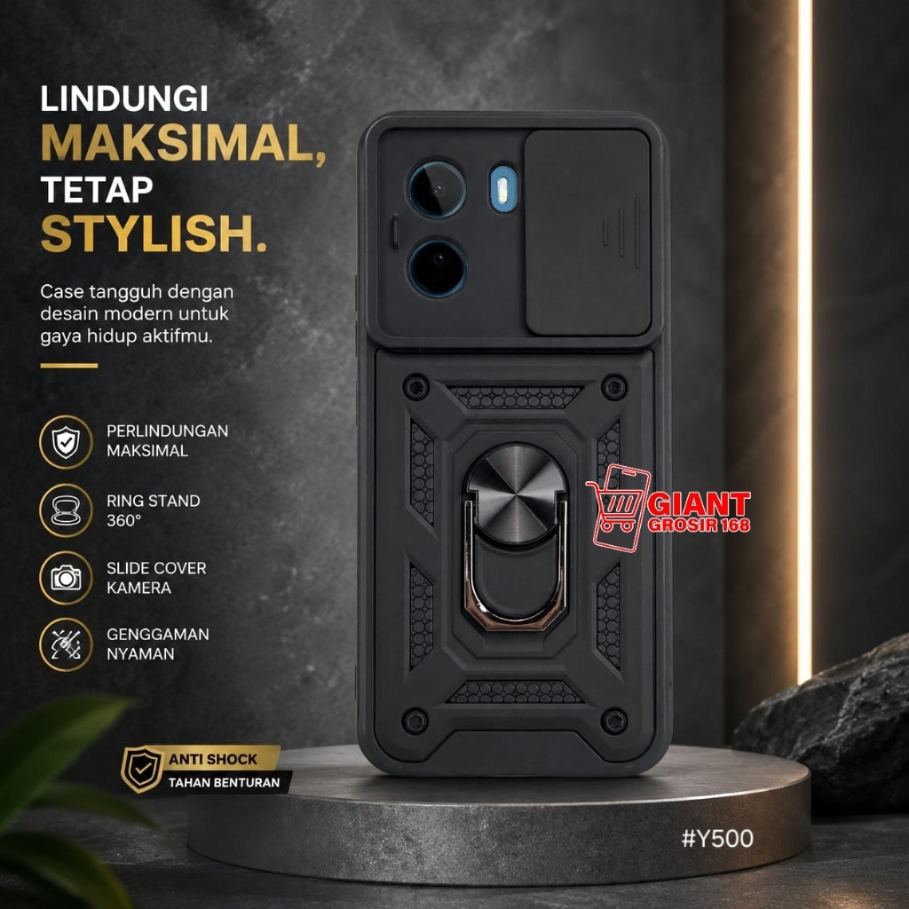 เคส VIVO Y500 TRANSFORMER BLACK SLIDE 2 IN 1 เคส VIVO Y500