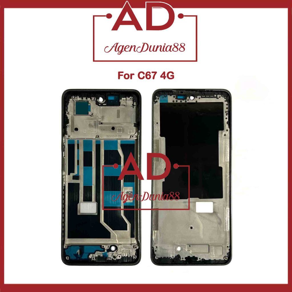 World Agent88 กรอบขาตั้ง Lcd สําหรับ Realme C67 4G