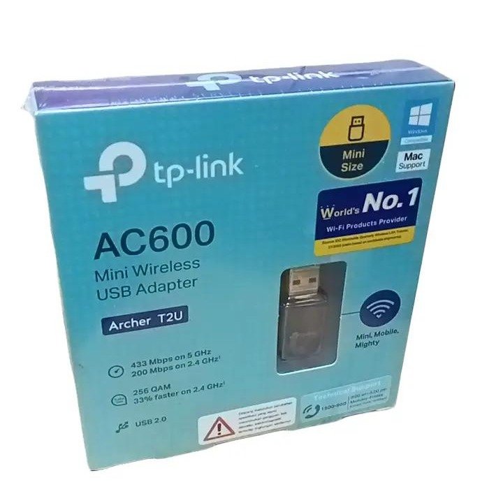 TP-LINK ARCHER T2U AC600 MINI WIRELESS USB ADAPTER
