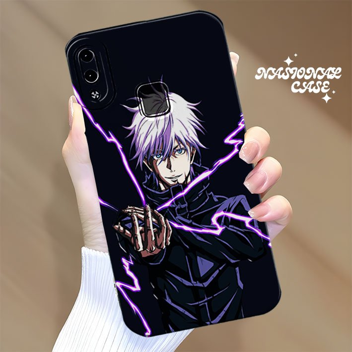 [69] Softcase เข้ากันได้กับ VIVO Y91/Y93/Y95 [FINGER] Cool Case สําหรับผู้ชาย
