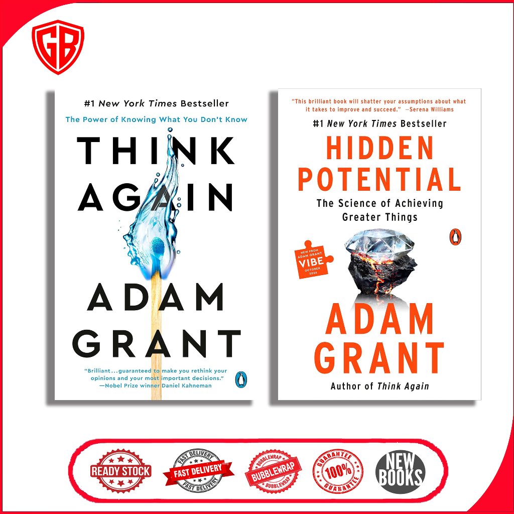 Think Again | Hidden Potential by Adam Grant