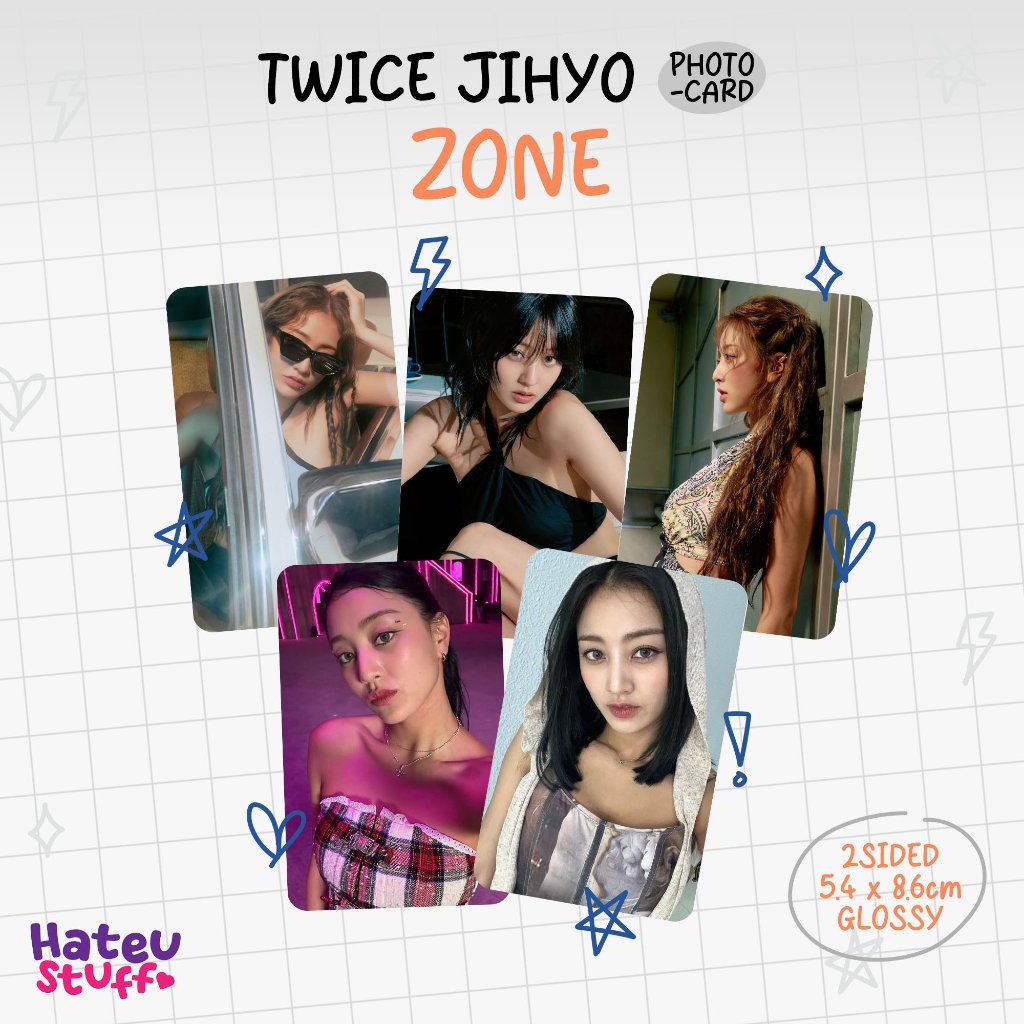 TWC Jihyo Unofficial Photocard ZONE + Killin Me Good Selca