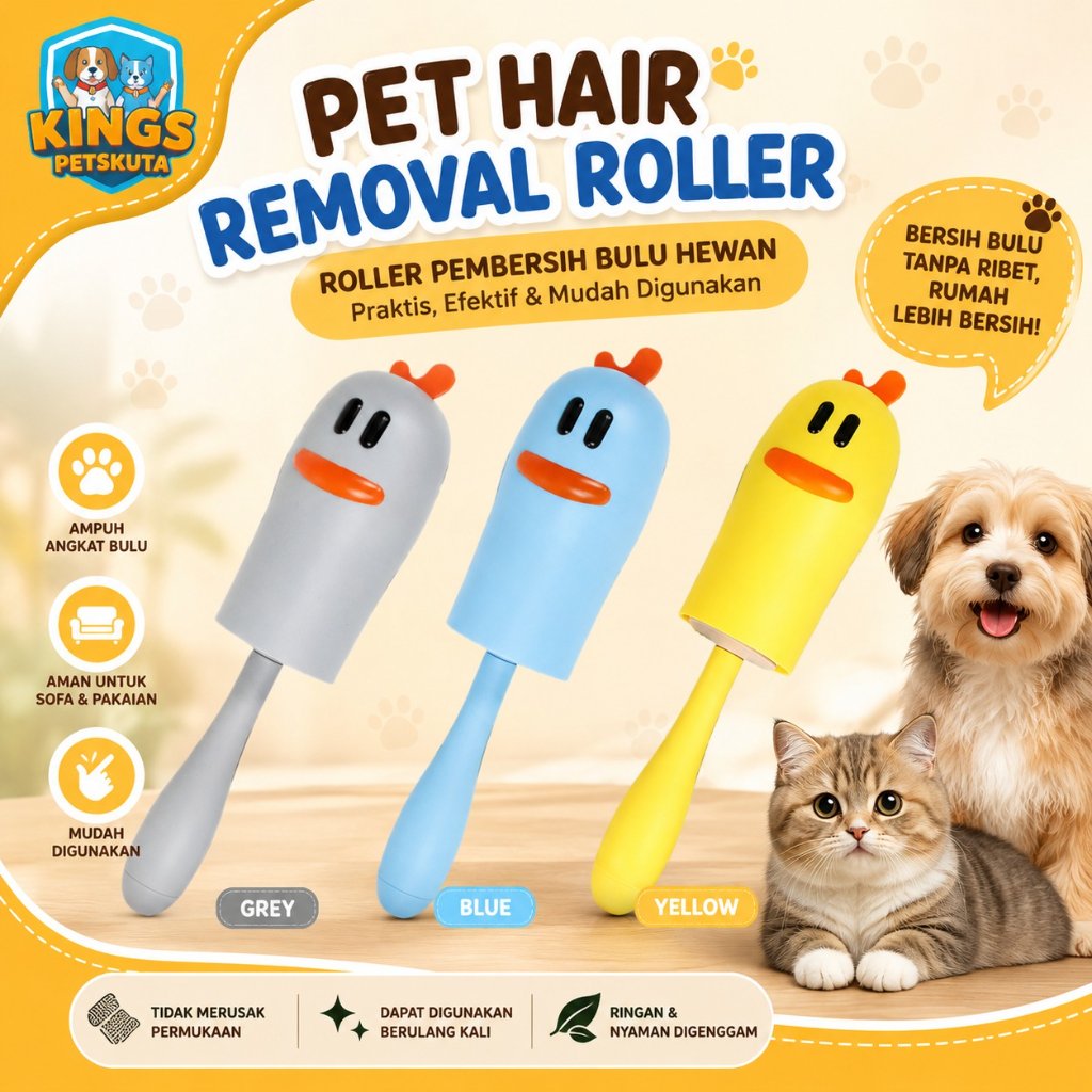 PET HAIR REMOVAL ROLLER CHI l ANIMAL HAIR CLEANING ROLLER