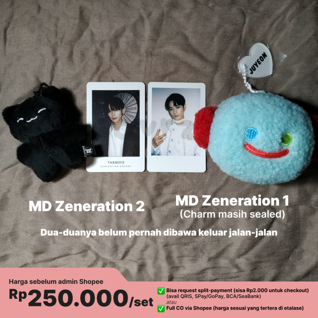 [ครบชุด] ตุ๊กตา juyeon md zenration 1 & 2 the boyz tbz concert สินค้าอย่างเป็นทางการ