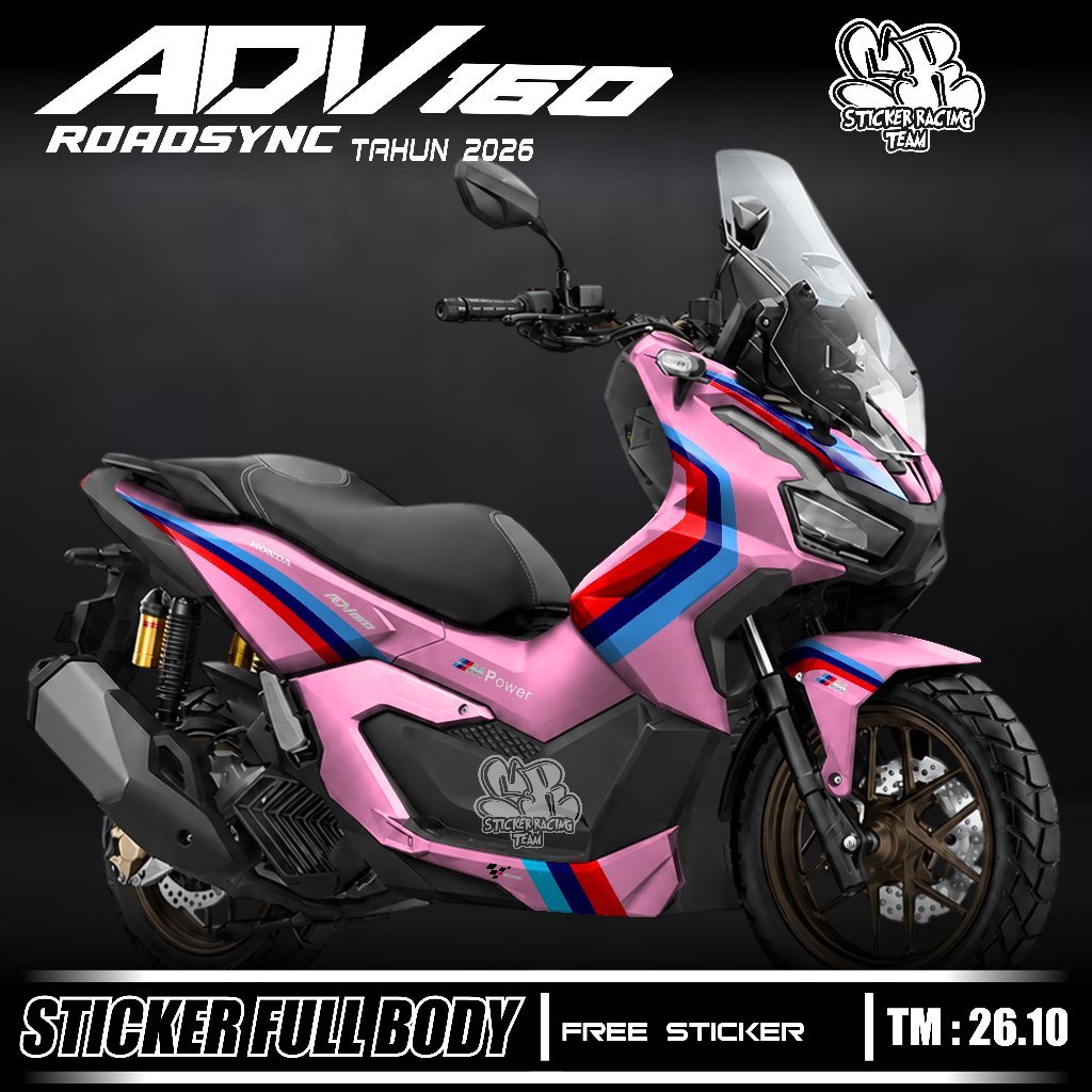 Full Body Decal สติกเกอร์สําหรับ Honda Adv 160 CBS ABS Roadync 2026 สติกเกอร์สําหรับ Honda Adv 160 R