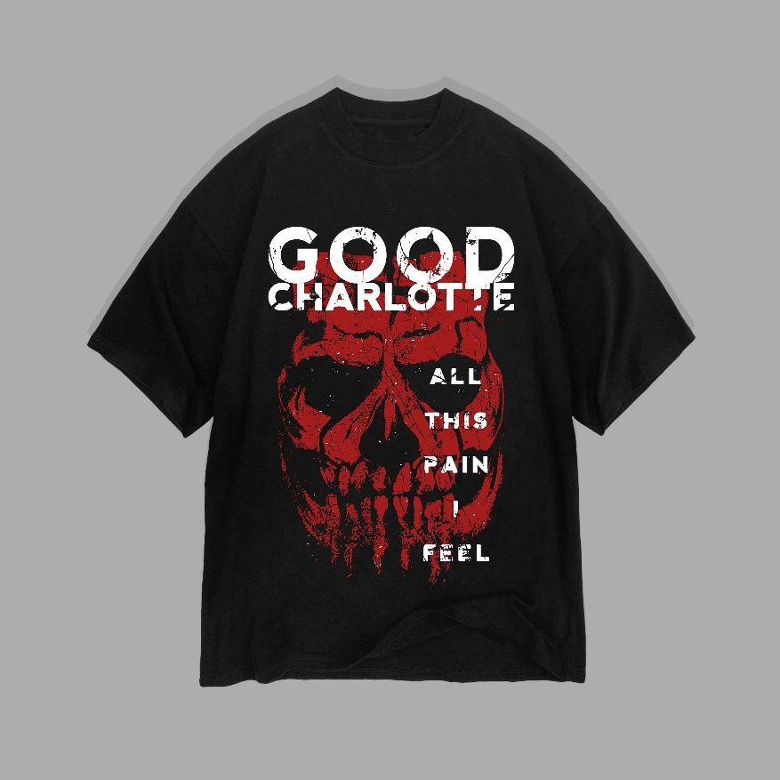 Good เสื้อยืด Charlotte Band - All This Pain I Feel | Good Charlotte - เสื้อยืด All This Pain I Feel